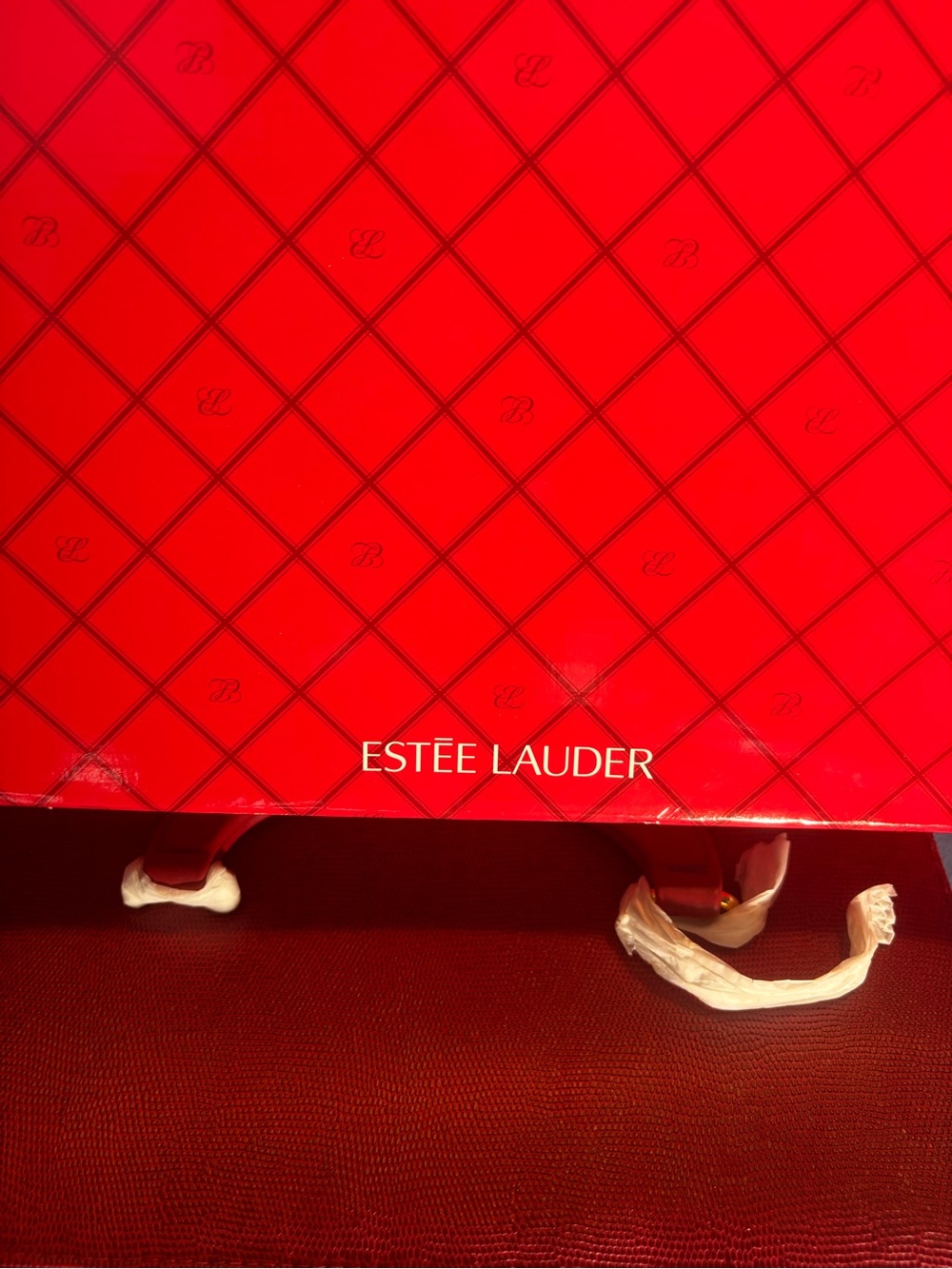 Estée Lauder 2020 Holiday Blockbuster Makeup Gift Set NEW UNUSED Red Train Case